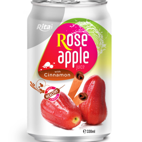 330ml Rose Apple juice with Cinnamon in can